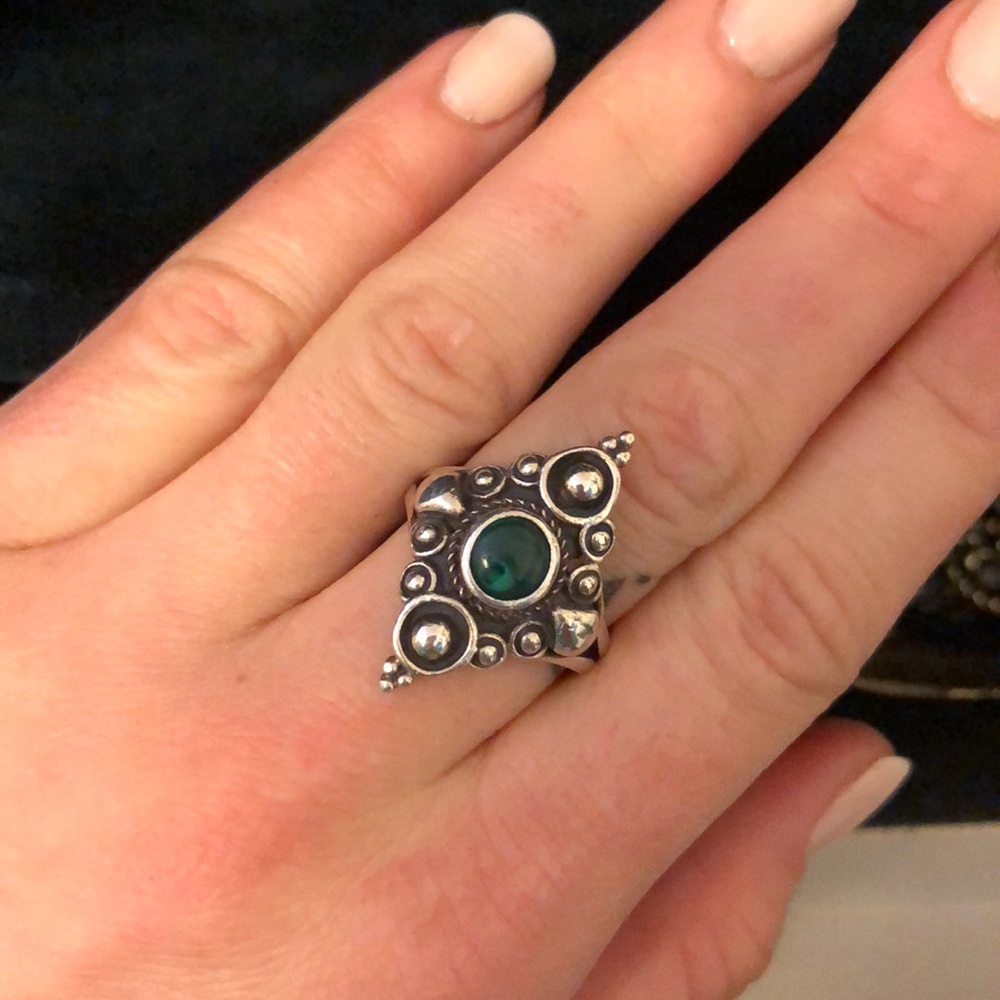 Sterling Silver Gothic-style Ring